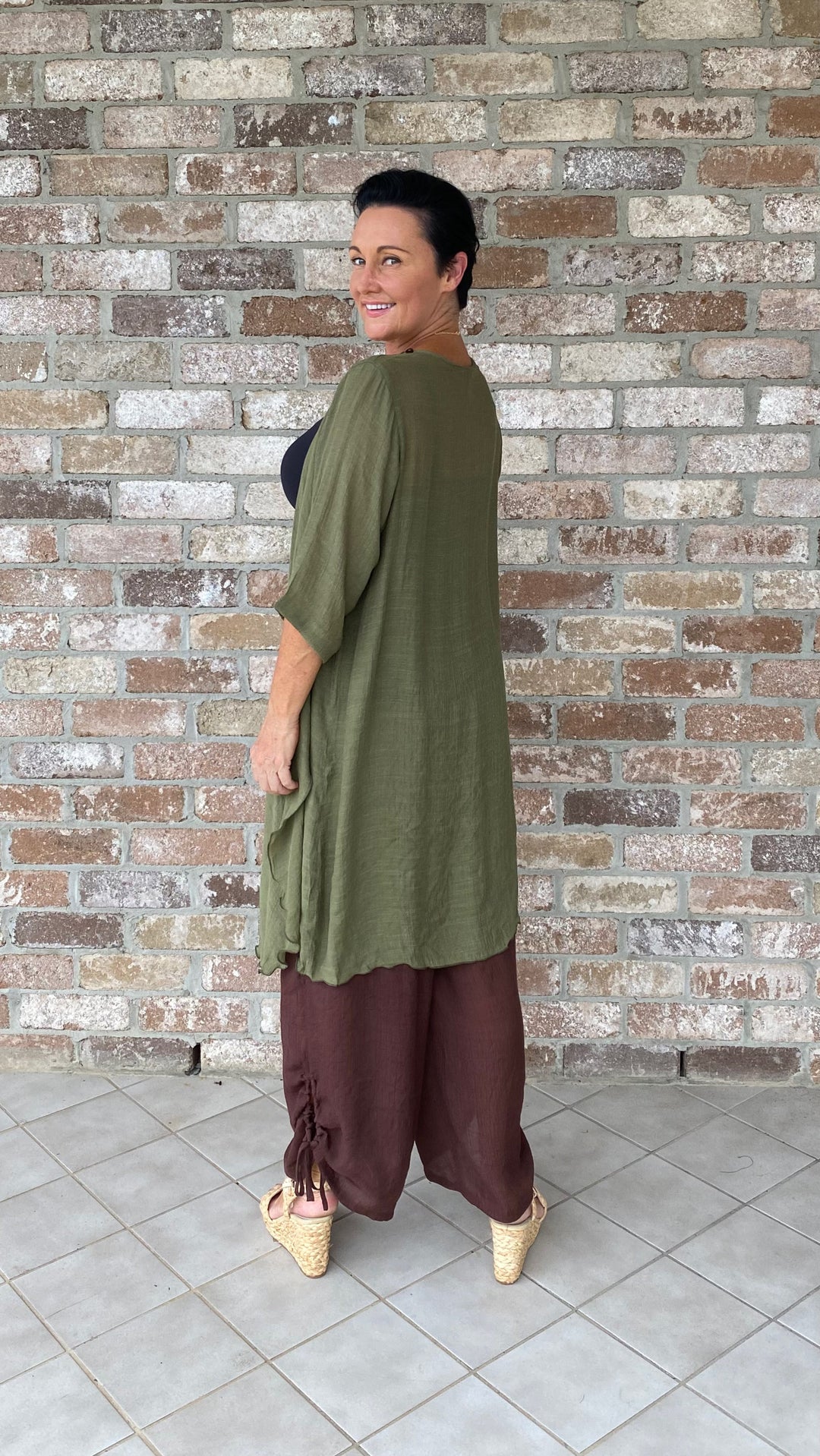 Fleur | Oliva Longline Giacca