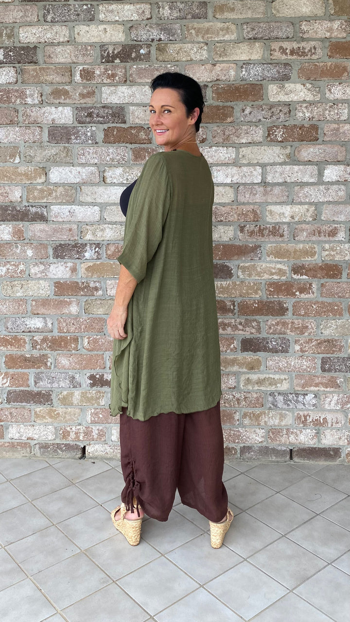 Fleur | Oliva Longline Giacca