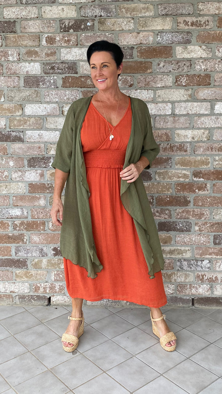 Fleur | Oliva Longline Giacca