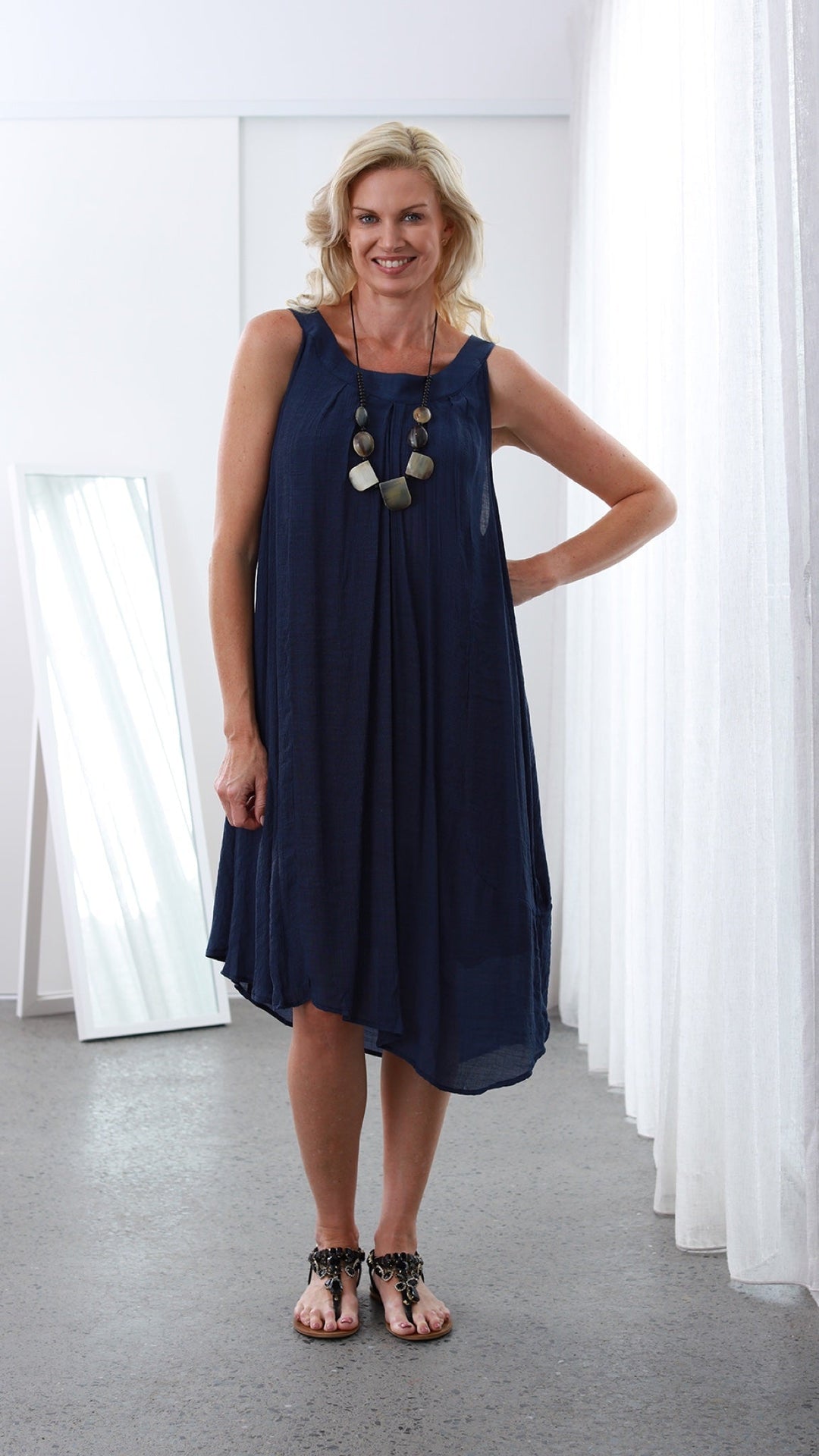 Eden | Maxi Abito Casual in Cotone