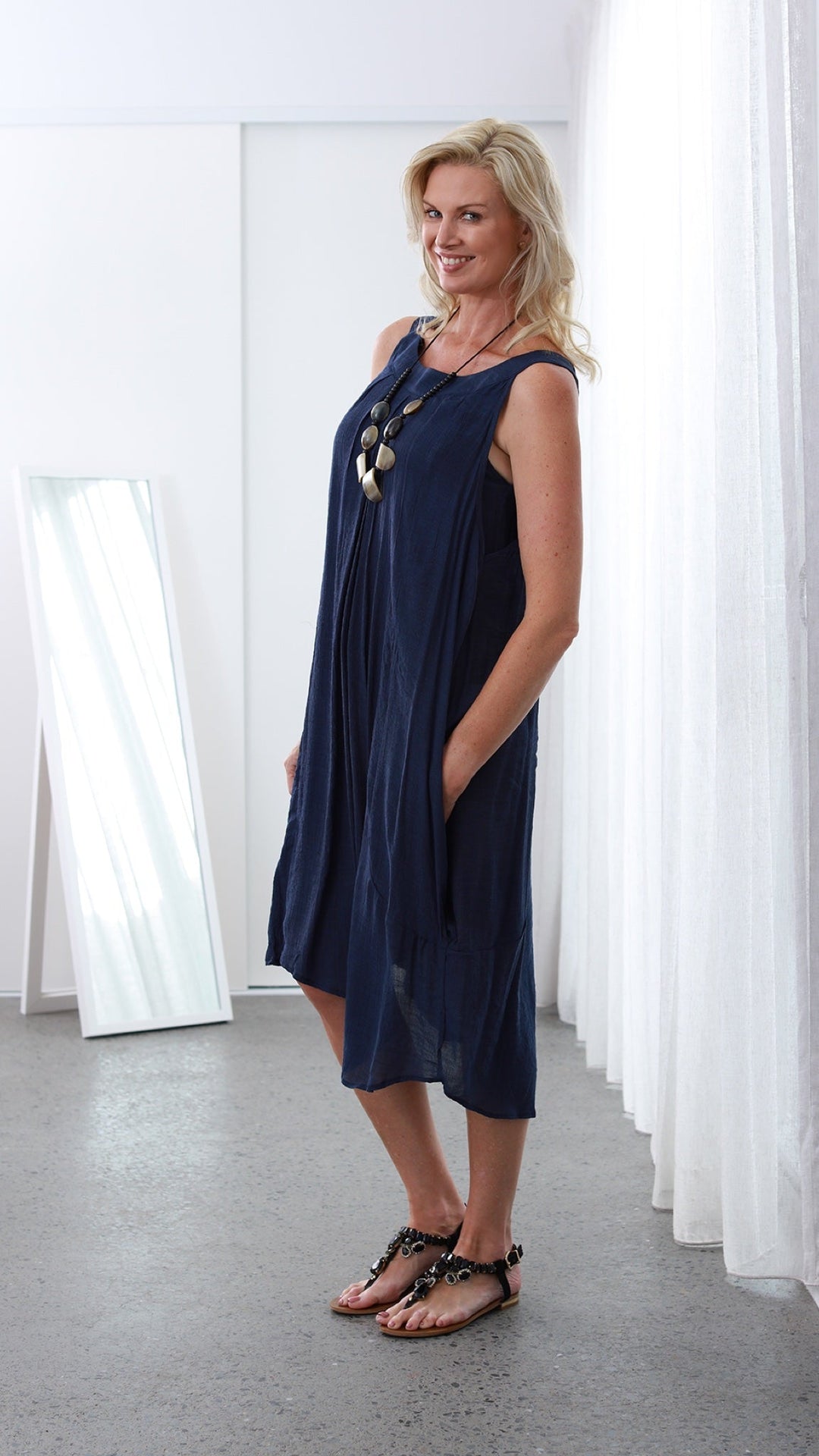 Eden | Maxi Abito Casual in Cotone