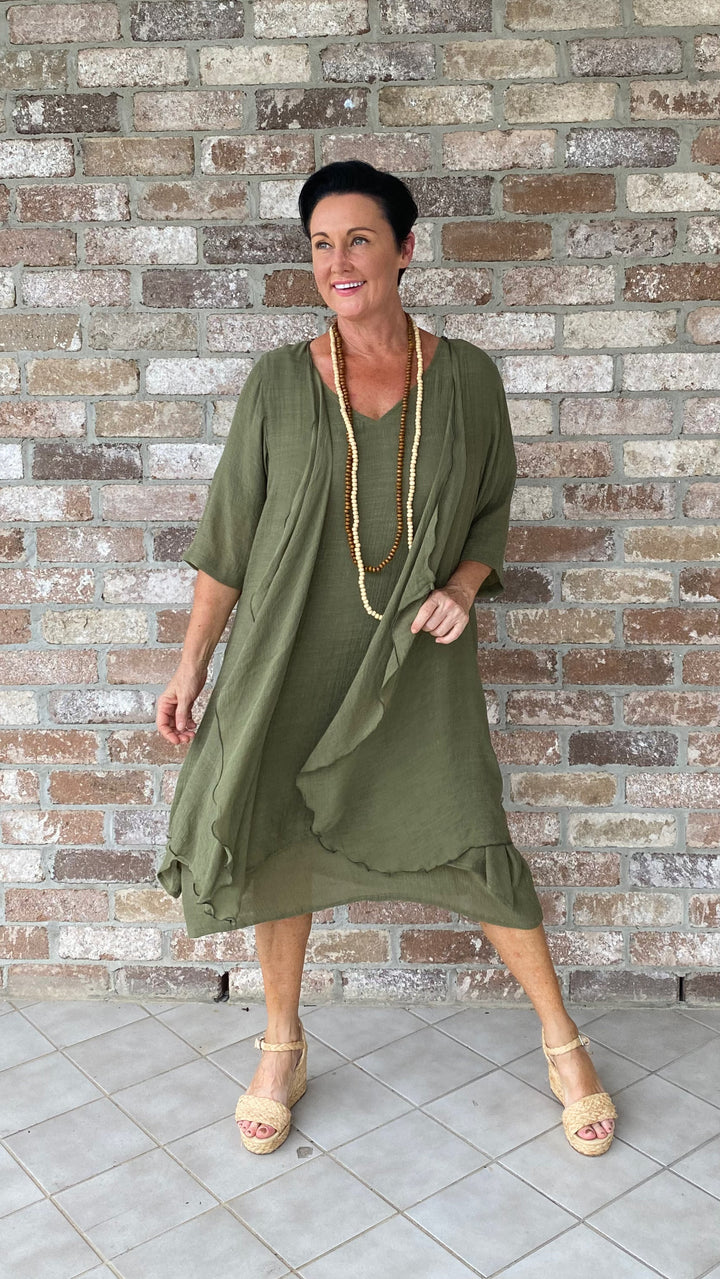 Fleur | Oliva Longline Giacca