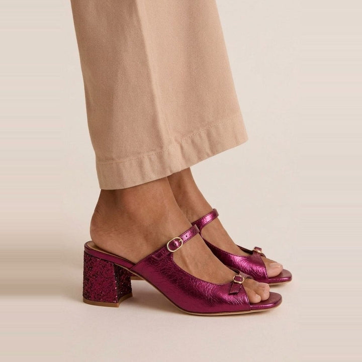 Yarra | Elegante Oro Heeled Sandali