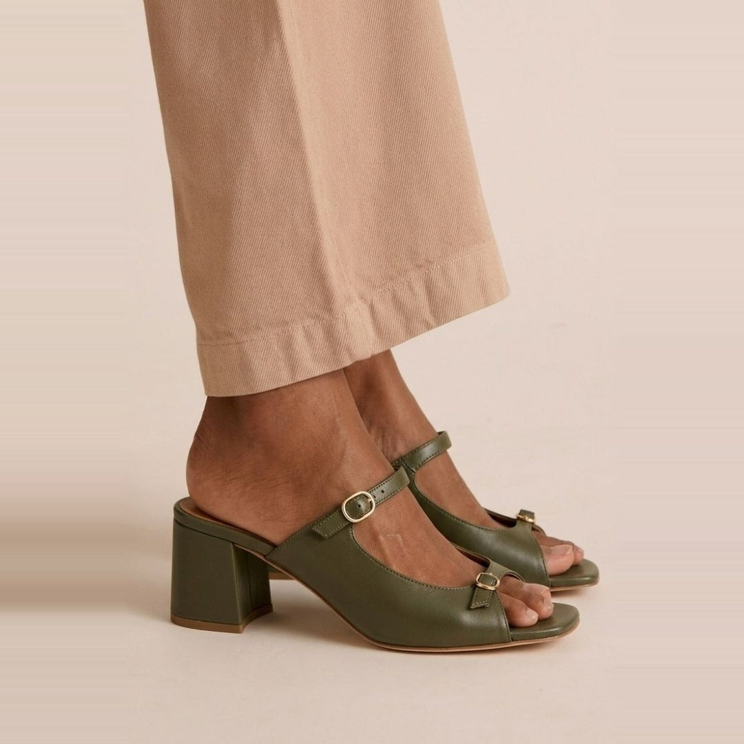 Yarra | Elegante Oro Heeled Sandali