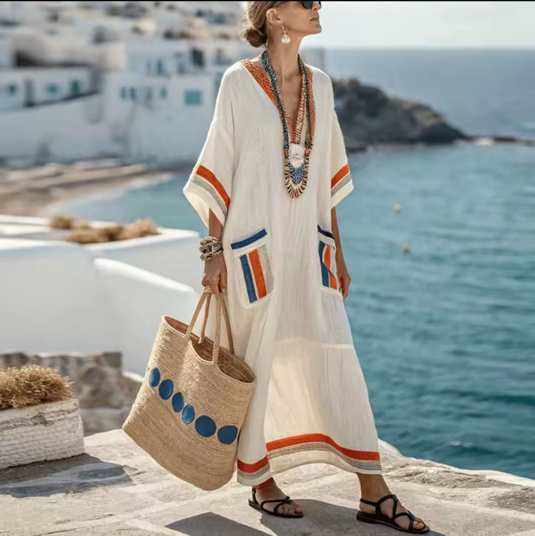 Belliana | Spaghetti Strap Estate Maxi Abito