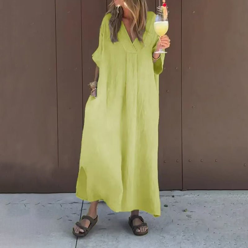 Priya | Casual Scollo a V Abito