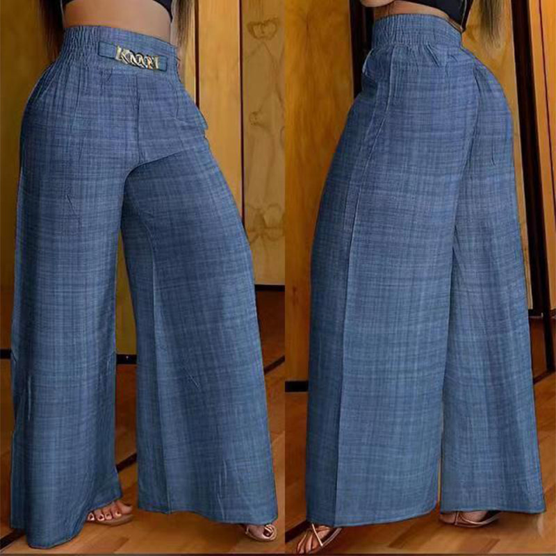 Ellery | Sculpting a Vita Alta Gamba Larga Pantaloni