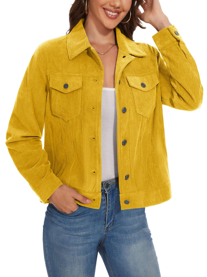 Greer | Classico Corduroy Trucker Giacca