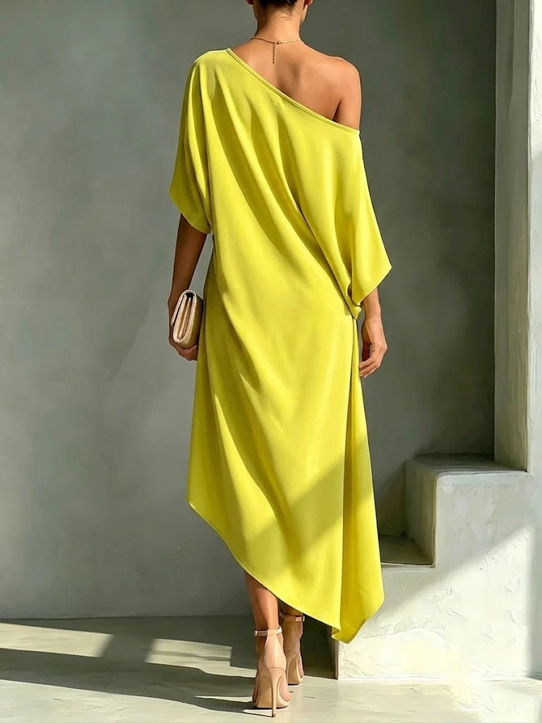 Clara | Abito Elegante Asimmetrico