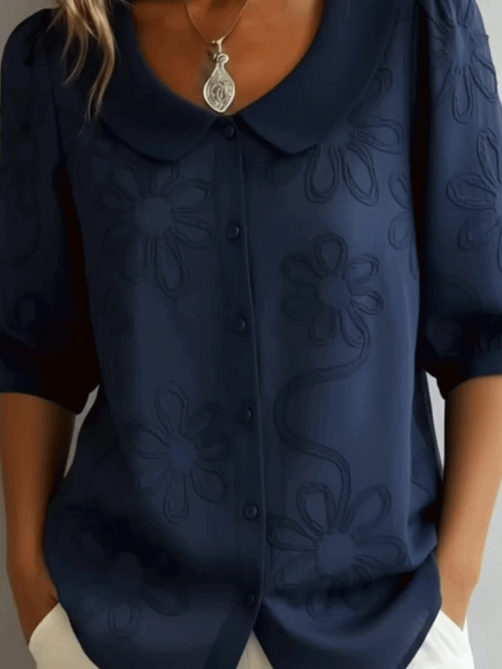 Lawson | Embroidered Collar Detail Camicetta