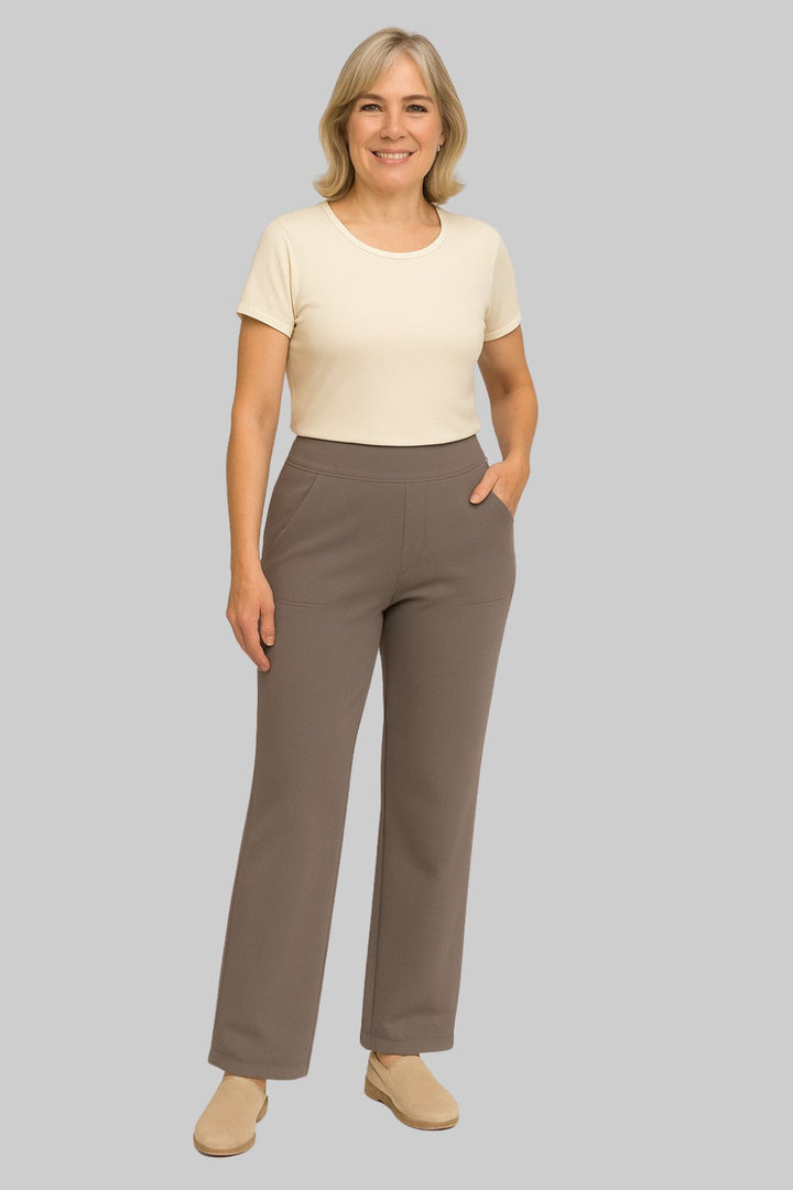 Roxie | Rilassato Elastic Waist Comfort Pantaloni for Women